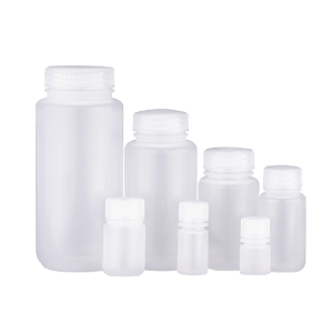 PP Transparent Wide Mouth Reagent Bottle